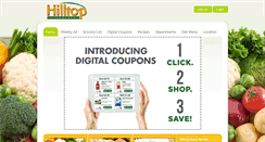 Desktop Screenshot of hilltopsupermarket.com